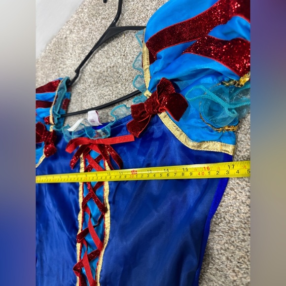 Disney Princess Snow White Halloween Costume Junior Size Size Medium 7-9 - Picture 9 of 11